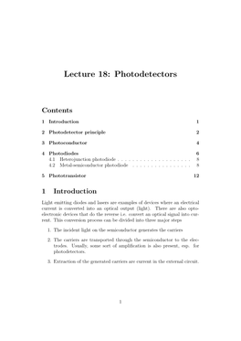 Photodetectors