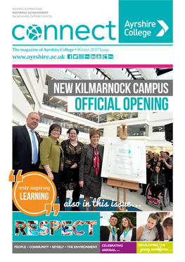 Official Opening Truly Inspiring “ LEARNING “ Also in This Issue