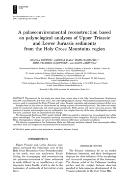 A Palaeoenvironmental.Pdf