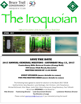 The Iroquoian Newsletter