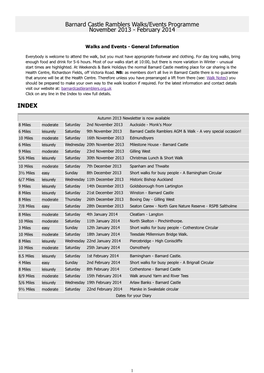 Print Walks/Events Programme V1113 0214