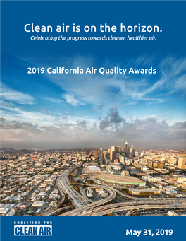 Clean Air Is on the Horizon. Celebrating the Progress Towards Cleaner, Healthier Air
