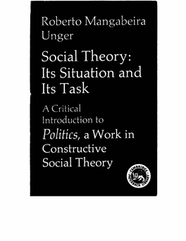 Social Theory