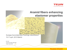 Aramid Short Fiber and Sulfron