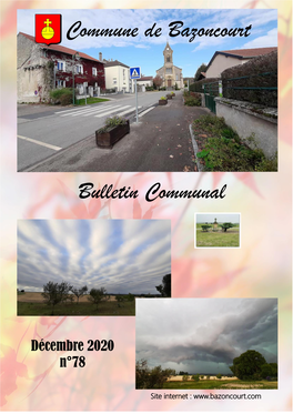 Commune De Bazoncourt Bulletin Communal