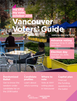 2018 Voters Guide Large Print | English