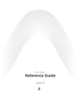 Pro Tools Reference Guide