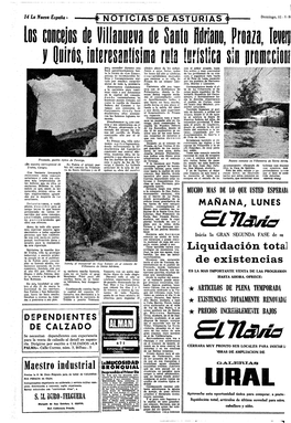 11/05/1969 Publicada En LA NUEVA ESPAÑA