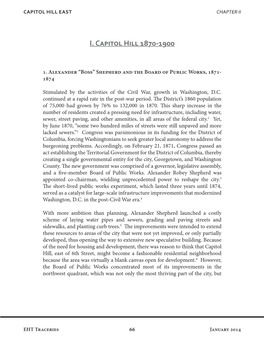 Capitol Hill East Historic Context Chapter 2 Pages 66-115