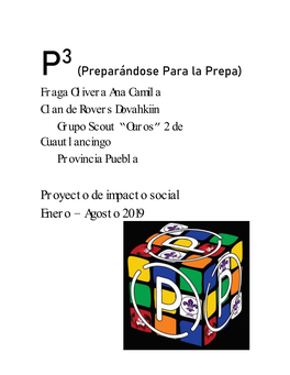 Proyecto Preparandose Para La Prepa Scouts.Pdf