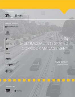 I-84 Multimodal Integrated Corridor Management
