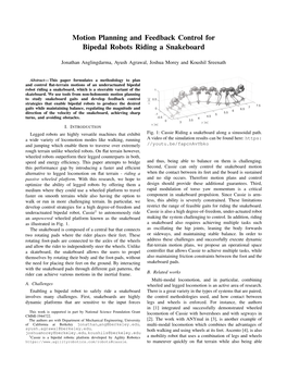 Motion Planning and Feedback Control for Bipedal Robots Riding a Snakeboard