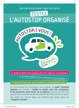 L'autostop Organisé