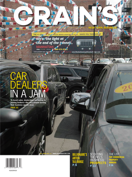 CAR DEALERS in a JAM to Boost Sales, Dealerships Are Selling to Leasing Brokers—The Very People Turning Their Business Upside Down PAGE 22