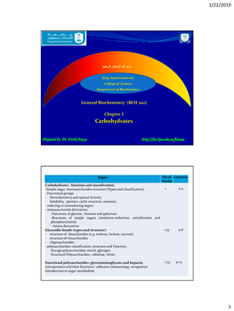 3-Bch202 Carbohydrates 0.Pdf