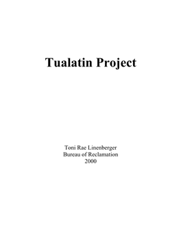 Tualatin Project History