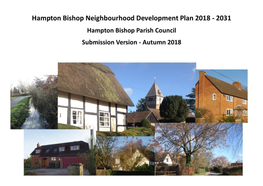 Hampton Bishop Neighbourhood Development Plan October 2018