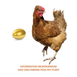 Information Memorandum Oao Chelyabinsk Poultry Plant