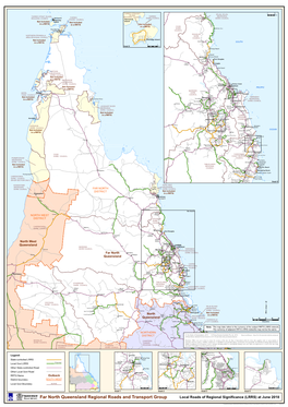 Far North Queensland Regional Roads and Transport Group Local Roads of Regional Significance (LRRS) at June 2018