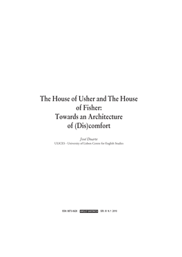 The House of Usher and the House of Fisher: Towards an Architecture of (Dis)Comfort