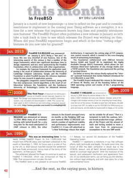 This Month in Freebsd Jan/Feb 2014