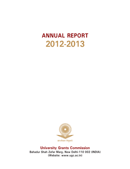 Annual Report 2012-2013