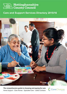 Care and Support Services Directory 2015/16