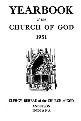 YEARBOOK of the CHURCH of GOD 1951