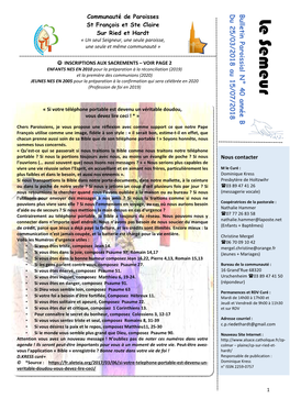 Bulletin Paroissial N°40