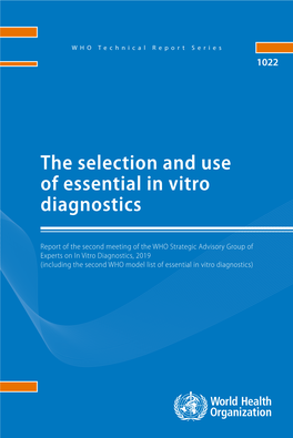 The Selection and Use of Essential in Vitro Diagnostics