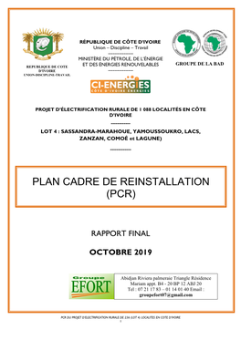 Cote D'ivoire-Programme De Renforcement Des Ouvrages Du