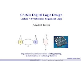 Synchronous Sequential Logic