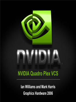 NVIDIA Quadro Plex VCS