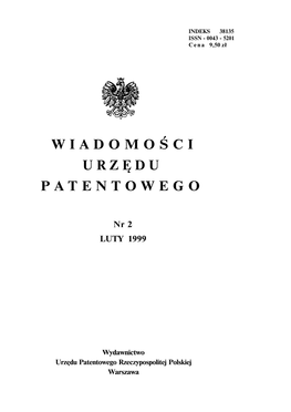 Wiadomości Urzędu Patentowego