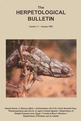 Herpetological Bulletin