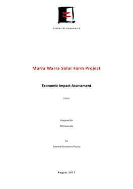 Murra Warra Solar Farm Project