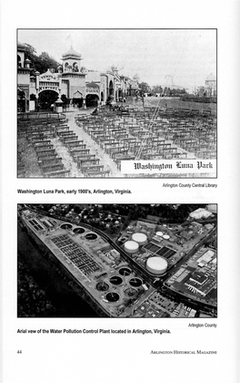Washington Luna Park, Early 1900'S, Arlington, Virginia. Arial Vew of The