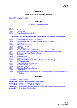 Royal Navy Officers and Ratings