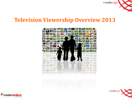 Television Viewership Overview 2013 BASIC FACTS