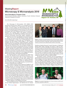 Microscopy & Microanalysis 2019