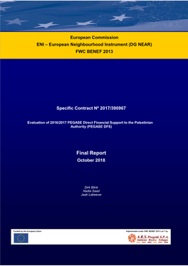 Final Report October 2018