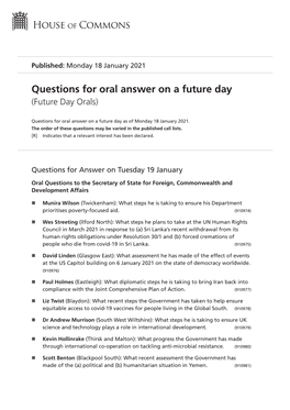 View Future Day Orals PDF File 0.11 MB