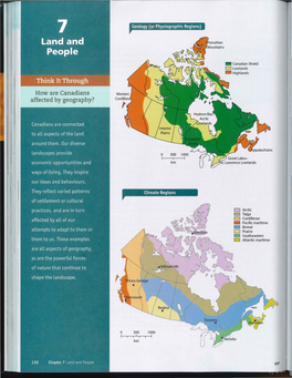 How Are Canadians Affected by Geography?