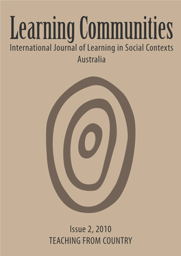 International Journal of Learning in Social Contexts Australia Issue 2