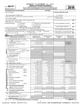 990-PF Or Section 4947(A)(1) Trust Treated As Private Foundation | Do Not Enter Social Security Numbers on This Form As It May Be Made Public