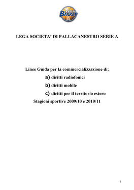 Lega Societa' Di Pallacanestro