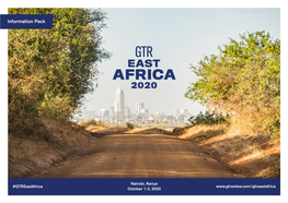 Nairobi, Kenya October 1-2, 2020 #Gtreastafrica