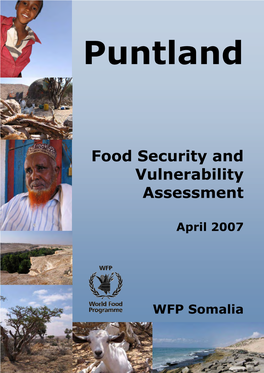 Puntland Food Security and Vulnerability Assessment
