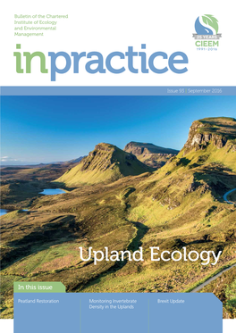 Upland Ecology