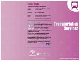 Transportation Services